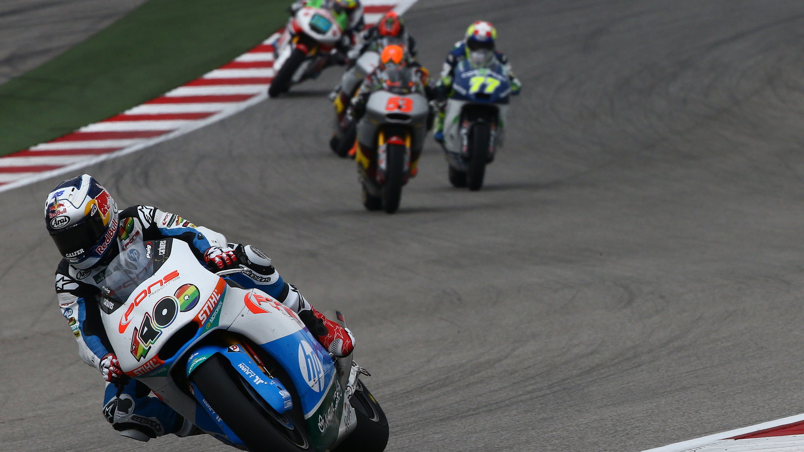 Vinales, Moto2 race, Grand Prix of the Americas 2014