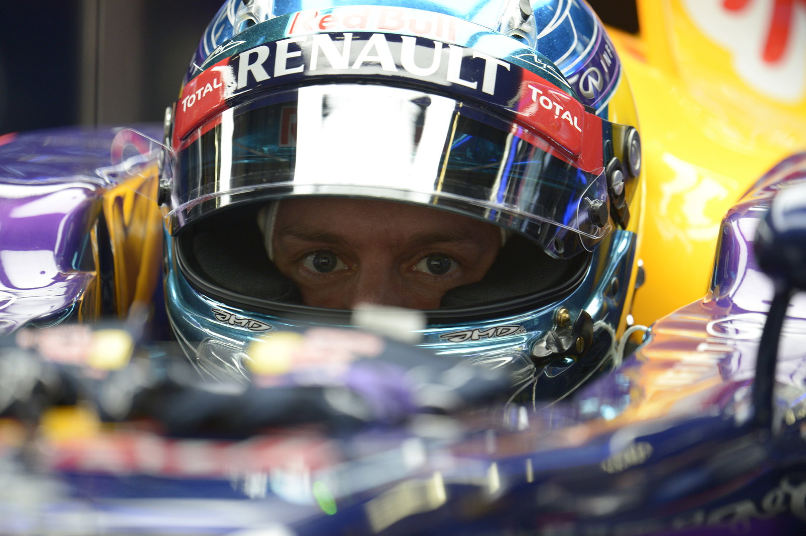 18.04.2014- Free Practice 1, Sebastian Vettel (GER) Infiniti Red Bull Racing RB10
