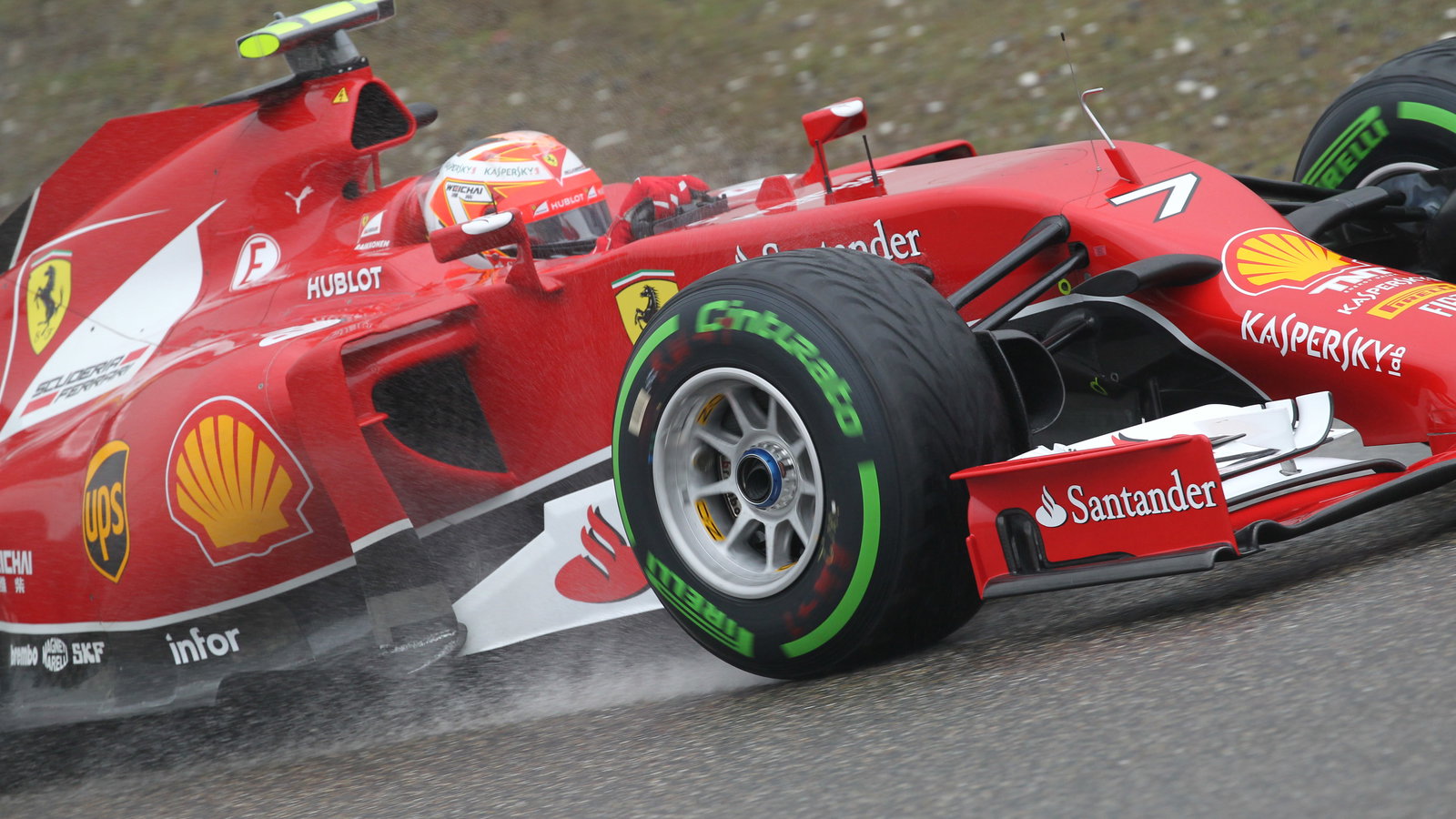 19.04.2014- Qualifying, Kimi Raikkonen (FIN) Scuderia Ferrari F14T
