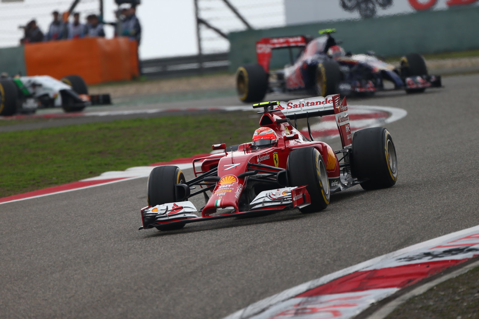 20.04.2014- Race, Kimi Raikkonen (FIN) Scuderia Ferrari F14T