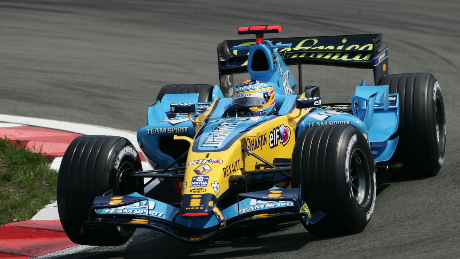 06.05.2006 Nürburg, Germany, Fernando Alonso (ESP), Renault F1 Team, R26 - Formula 1 World Champion