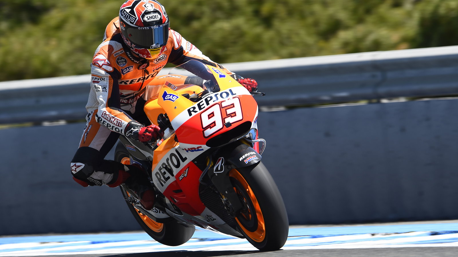 Marquez, Braking, Spanish MotoGP 2014