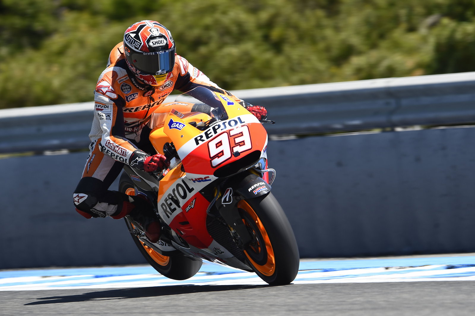 Marquez, Braking, Spanish MotoGP 2014