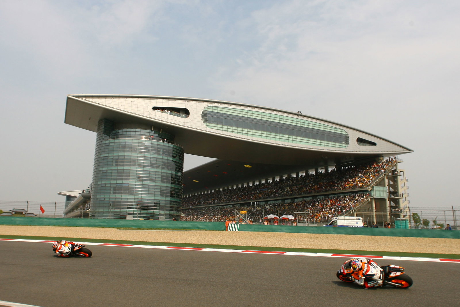 Pedrosa and Hayden, Chinese MotoGP, 2006