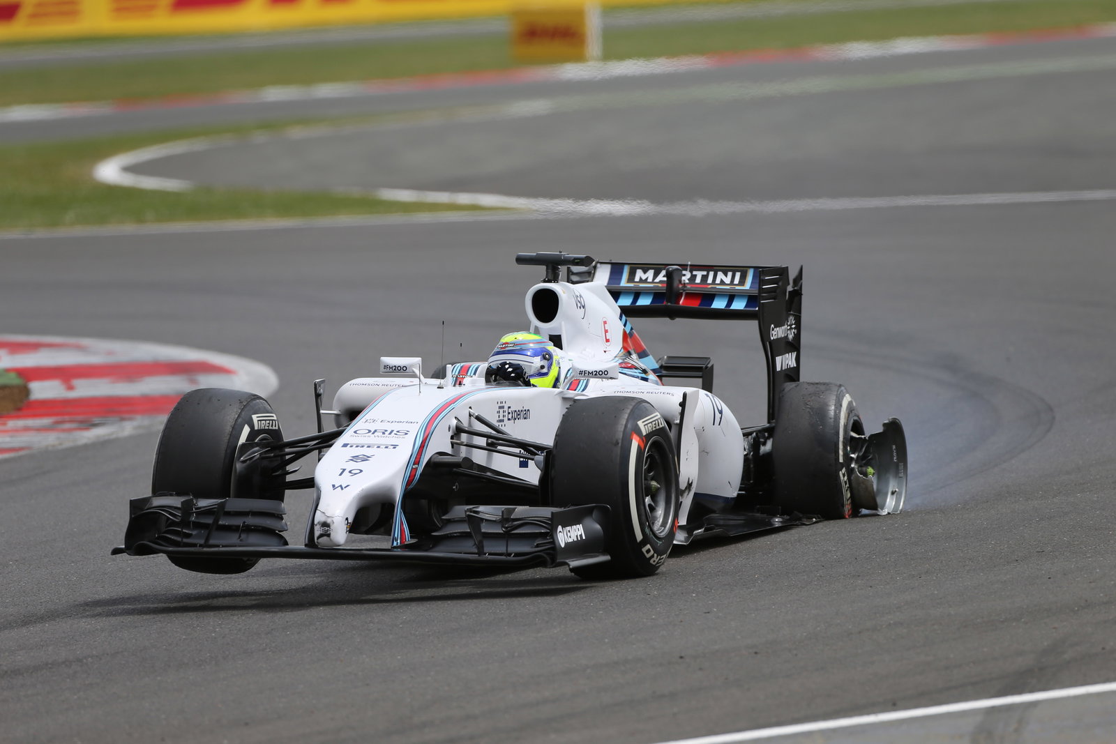 F1 British Grand Prix: Gutierrez penalised for Maldonado clash