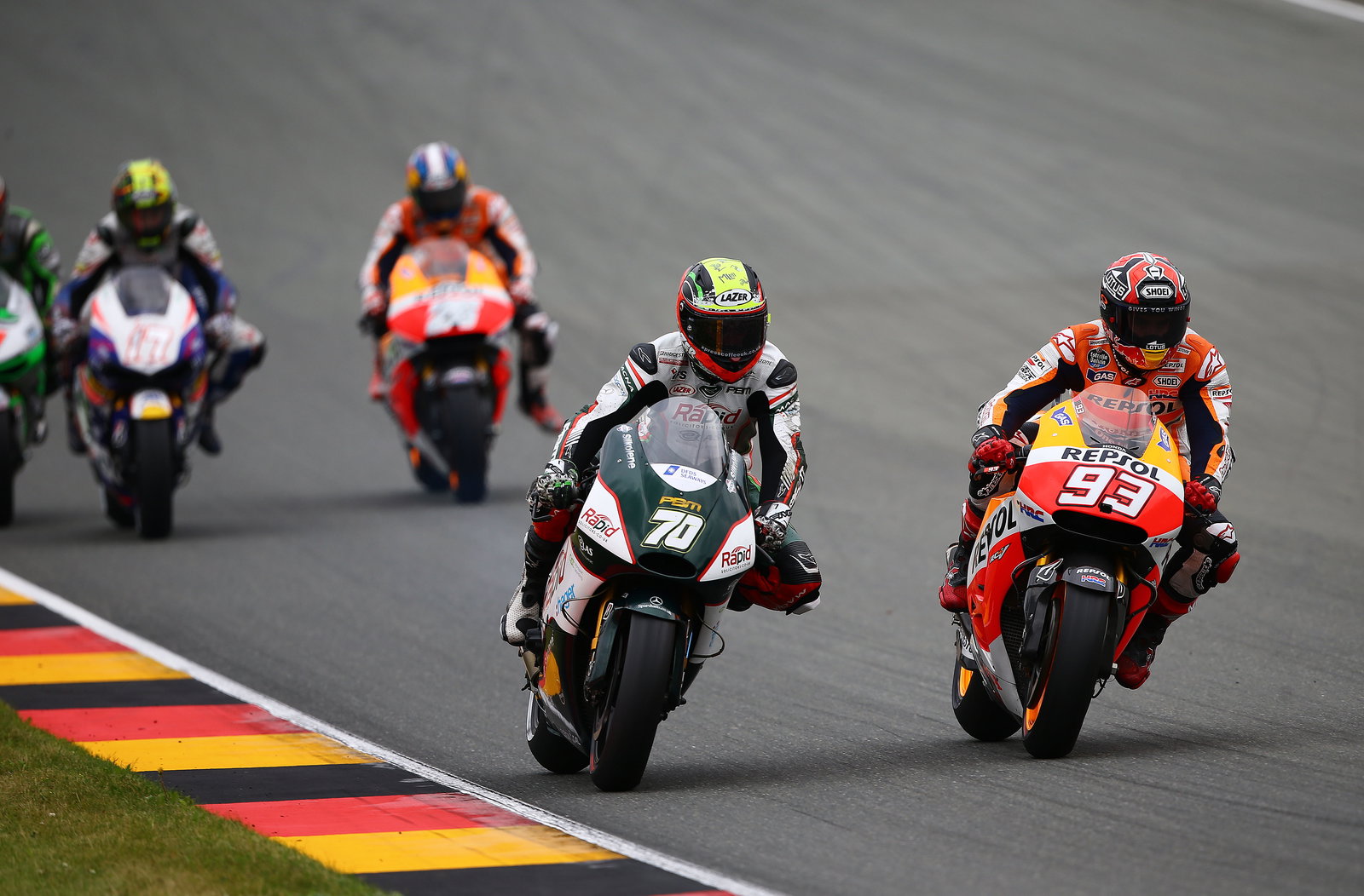 German MotoGP: Pits to victory for Marquez