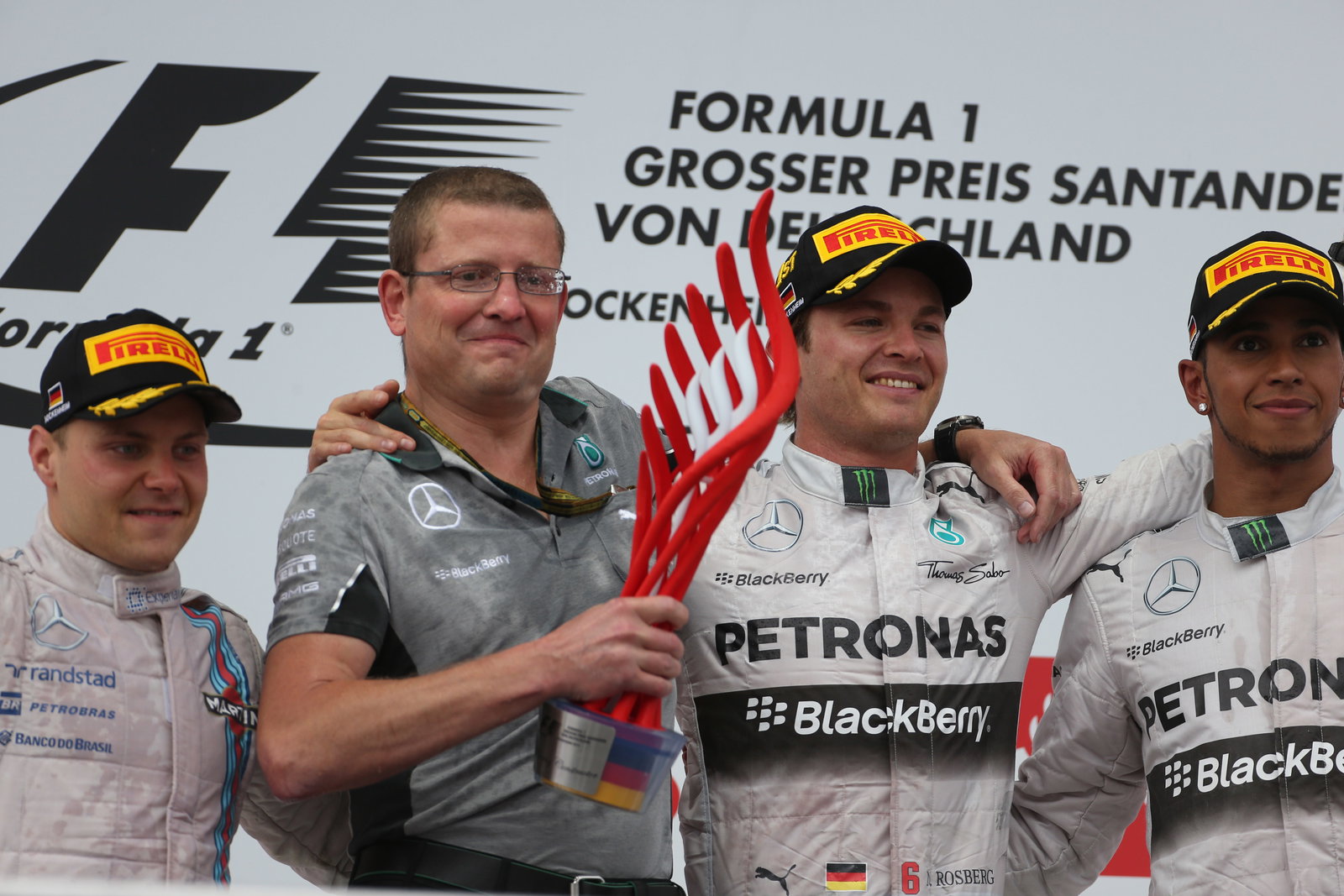 German Grand Prix: F1 2014 standings