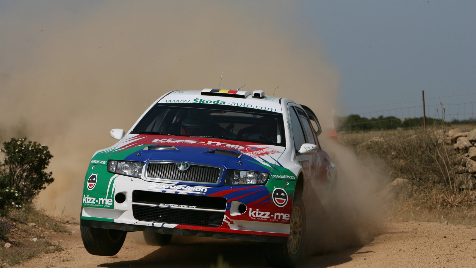 Francois Duval / Patrick Pivato - First Skoda Fabia WRC