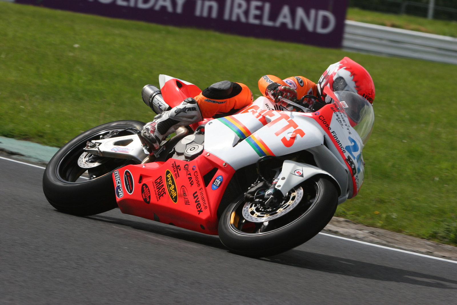 jay vincent padgetts honda supersport bsb 2006 mondello park saturday 20/05/06