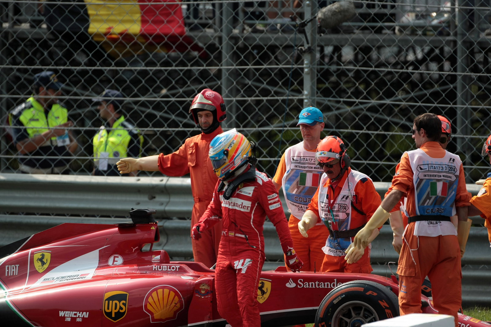 F1 Italian Grand Prix: Race results