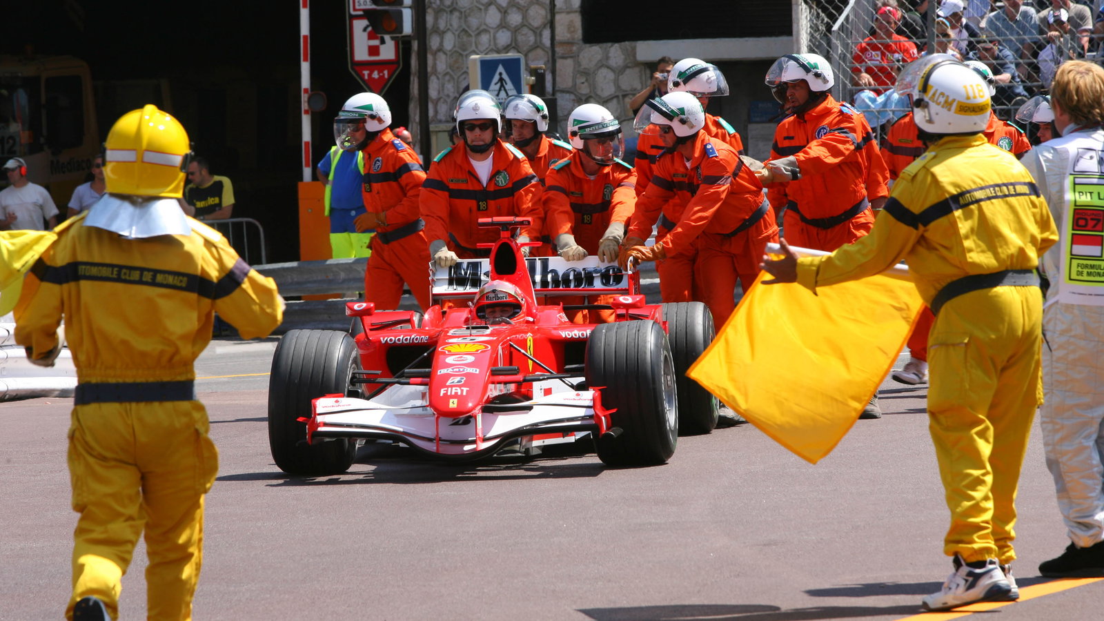 27.05.2006 Monte Carlo, Monaco, Michael Schumacher (GER), Scuderia Ferrari, 1st Place, Fernando Alon