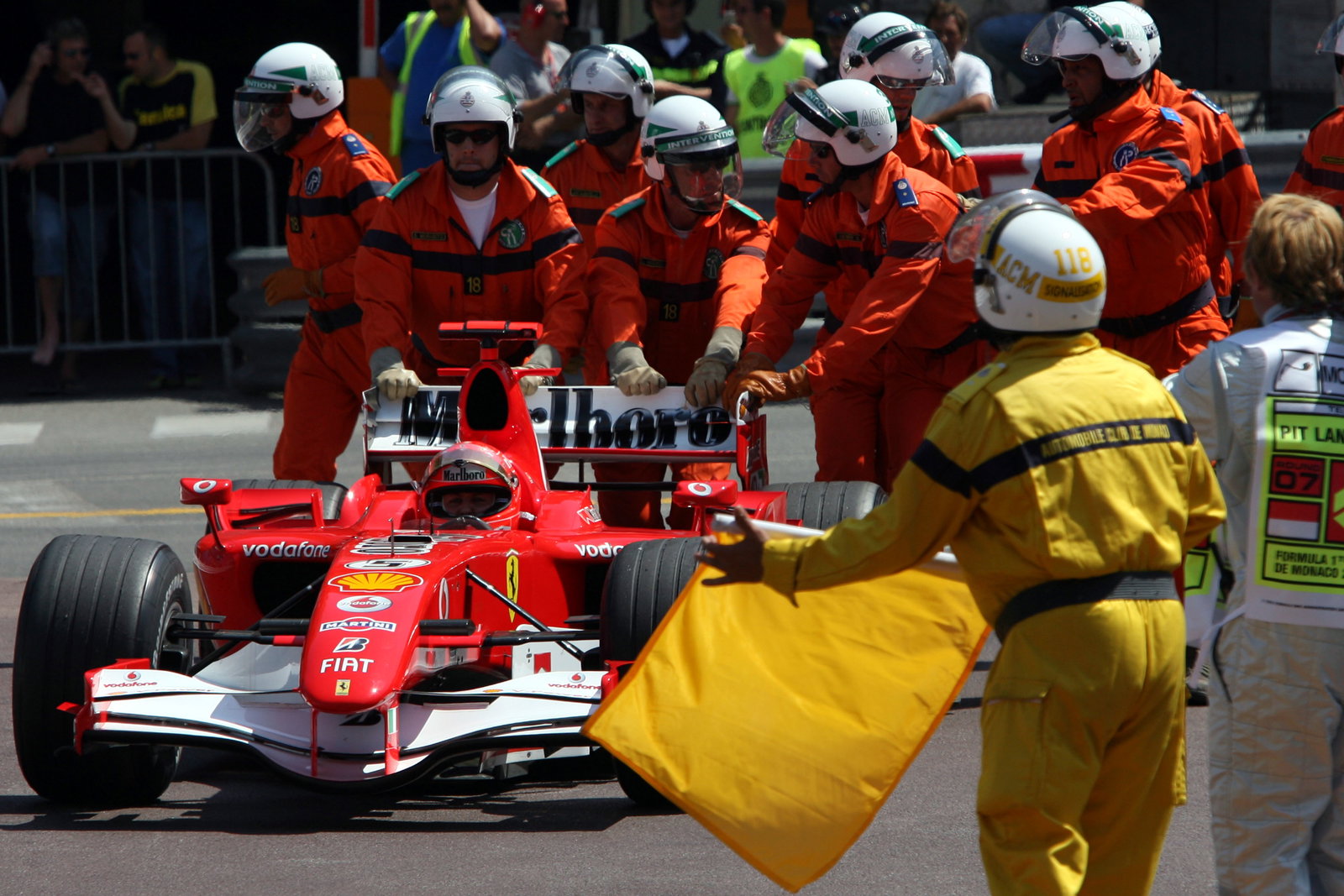 27.05.2006 Monte Carlo, Monaco, Michael Schumacher (GER), Scuderia Ferrari - Formula 1 World Champio