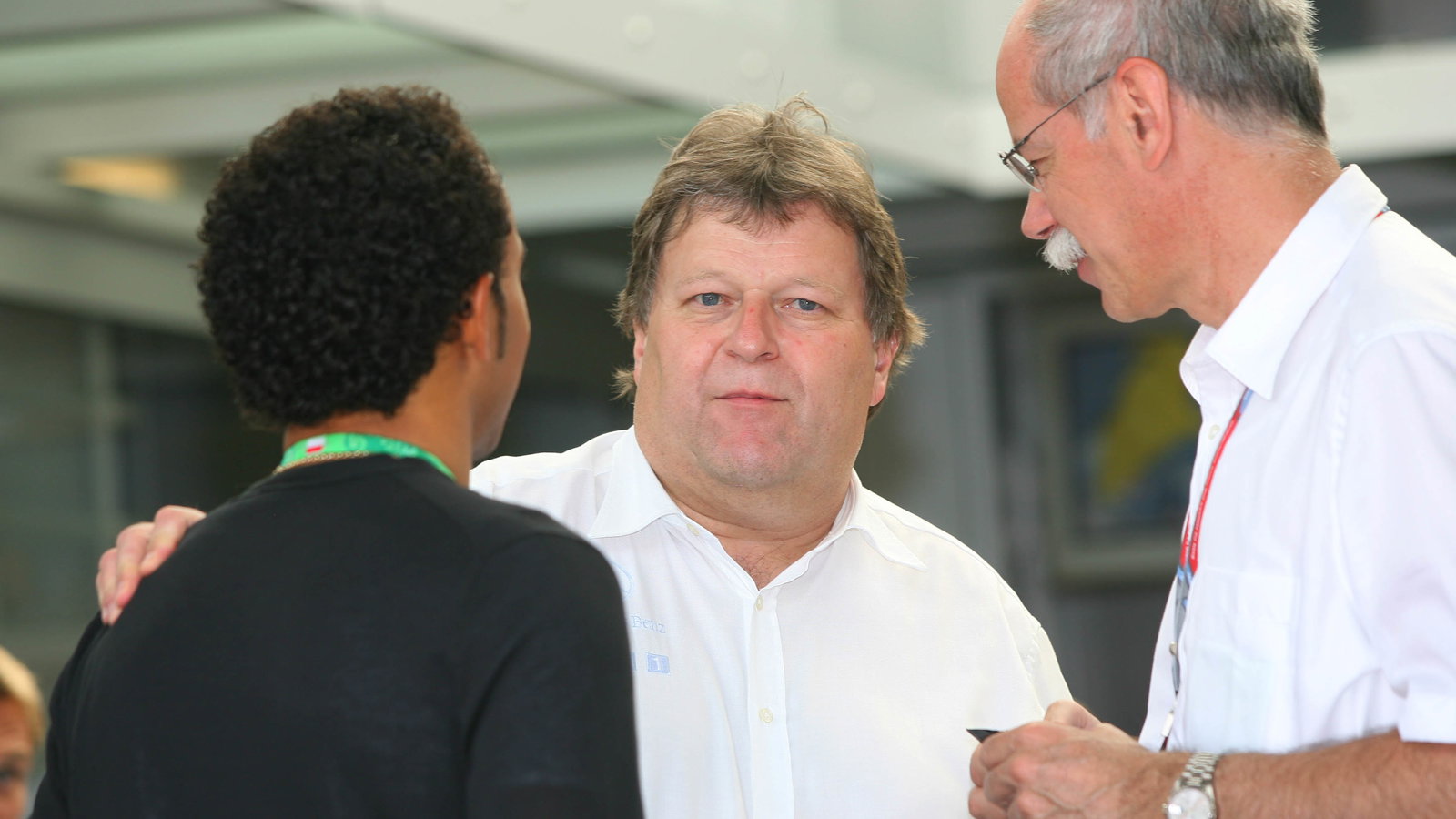 27.05.2006 Monte Carlo, Monaco, Lewis Hamilton (GBR) with Norbert Haug (GER), Mercedes, Motorsport c