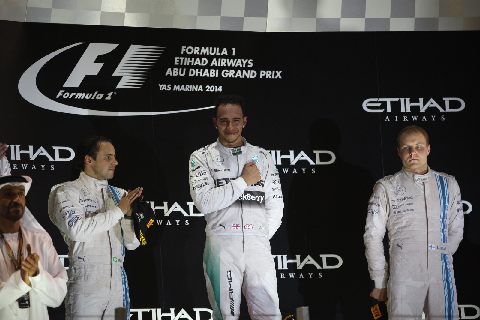 F1 Abu Dhabi Grand Prix - Starting grid