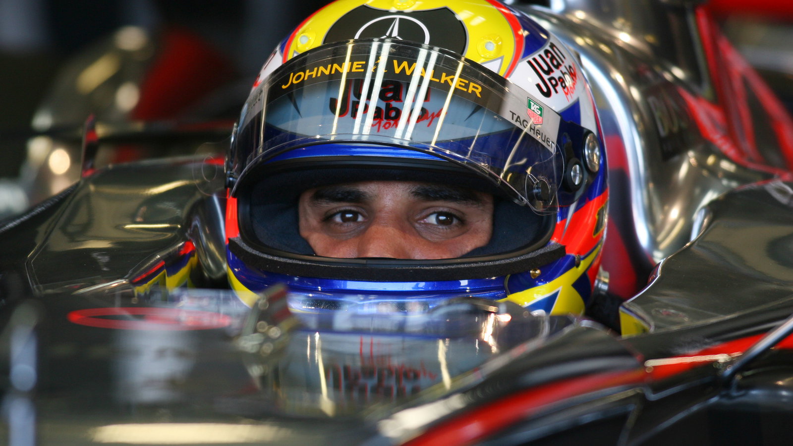09.06.2006 Silverstone, England, Juan-Pablo Montoya (COL), Juan Pablo, McLaren Mercedes - Formula 1 