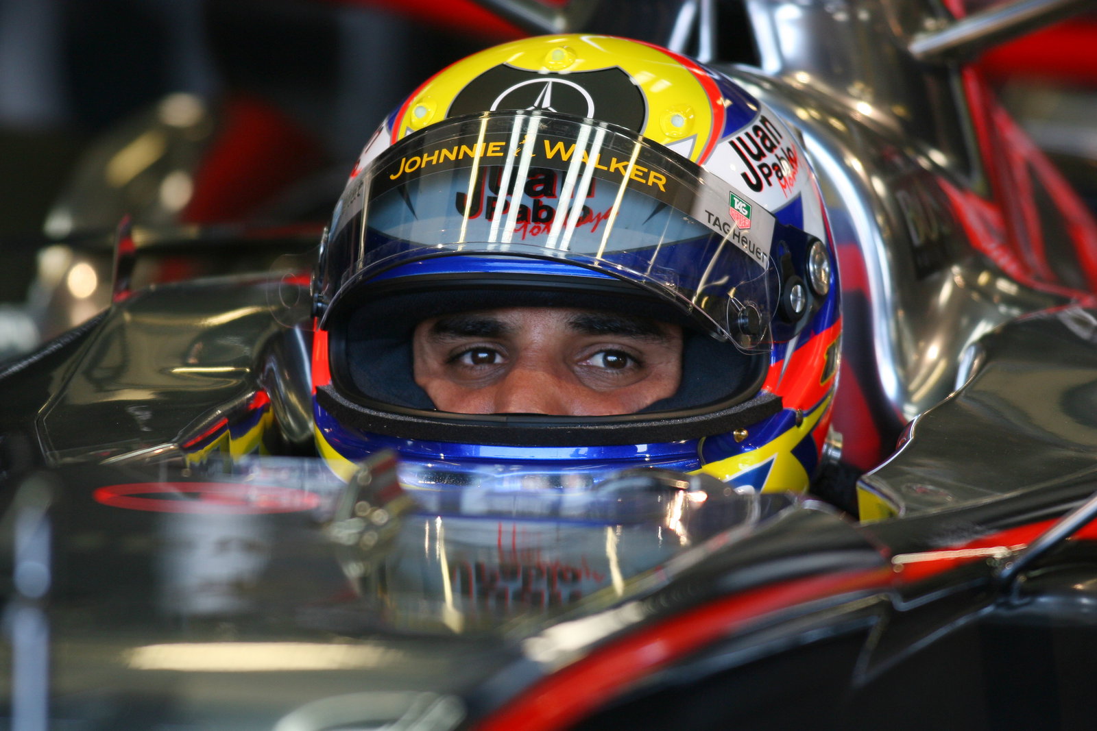 09.06.2006 Silverstone, England, Juan-Pablo Montoya (COL), Juan Pablo, McLaren Mercedes - Formula 1 