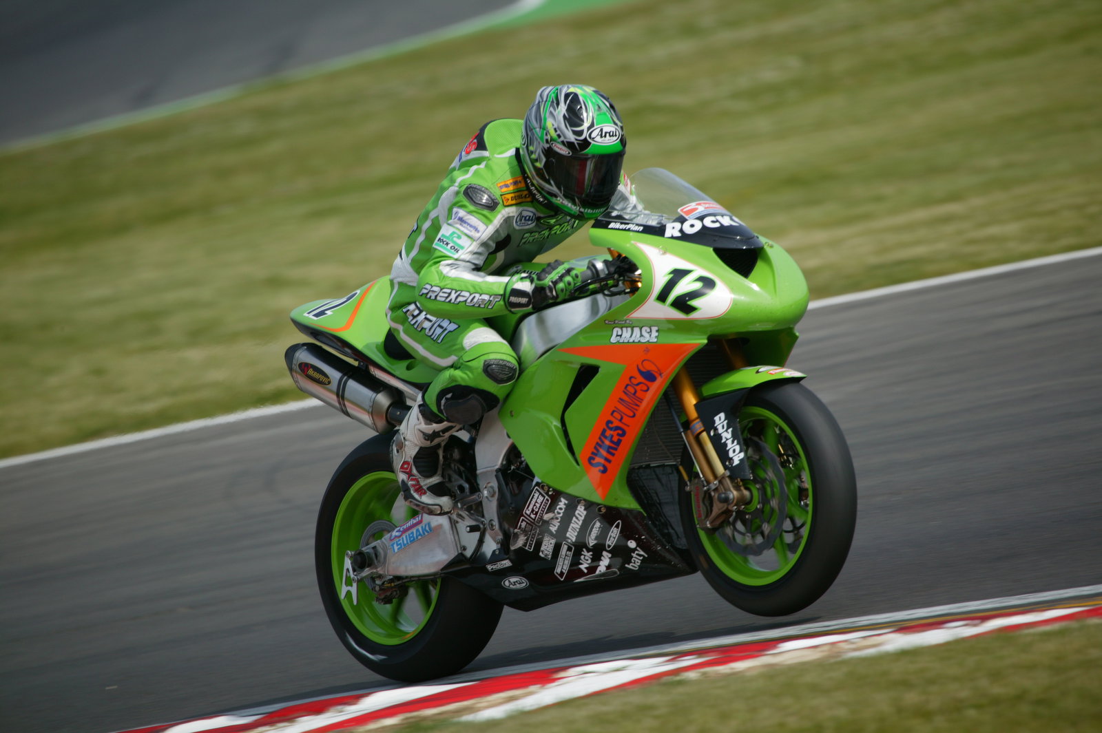 dean thomas hawk kawasaki bsb 2006 snetterton saturday 17/06/06