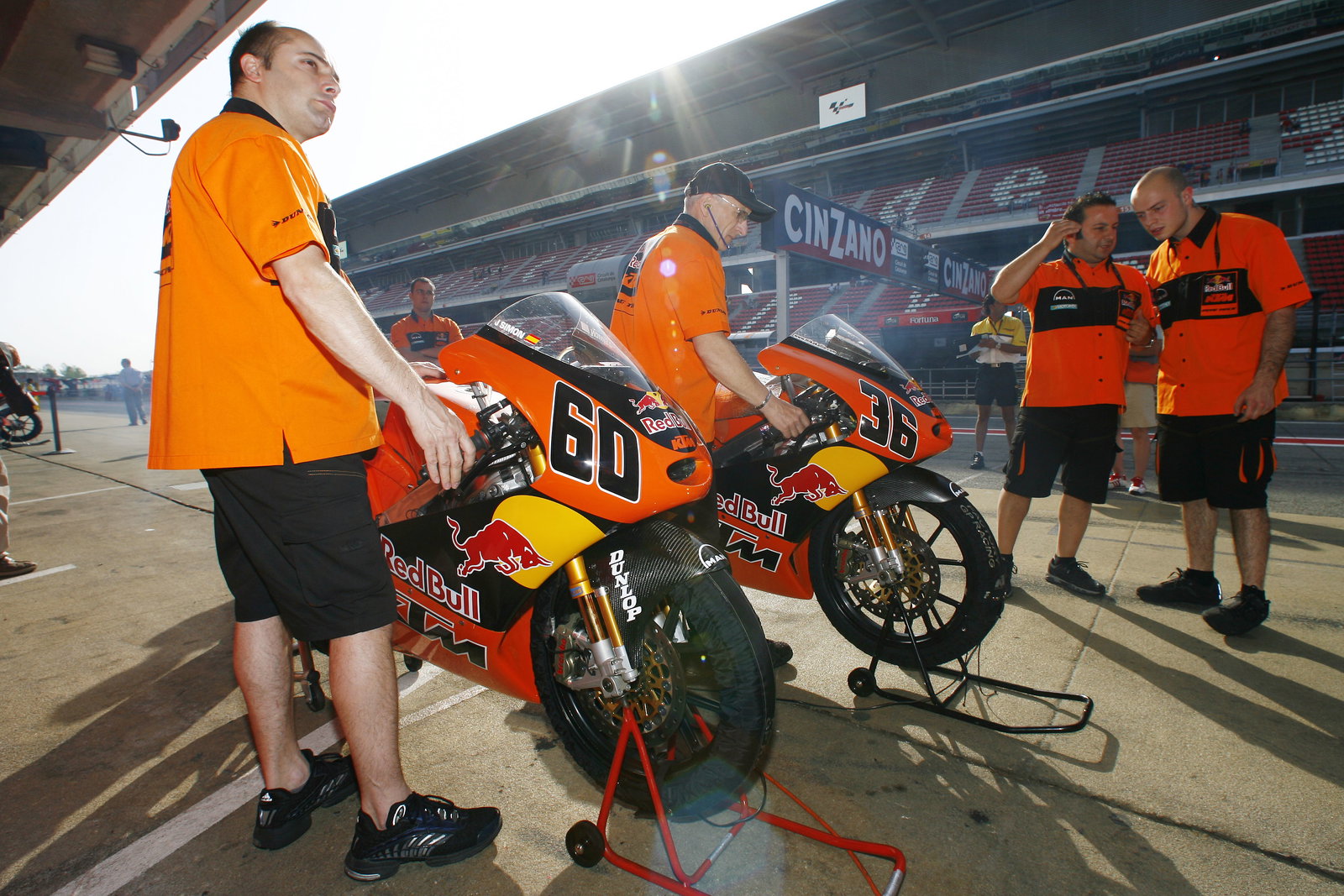 KTM Mechanics, Catalunya 125GP, 2006