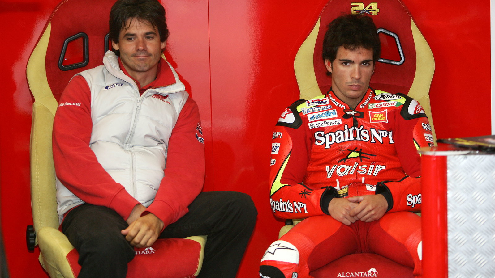 Criville and Elias, Dutch MotoGP, 2006