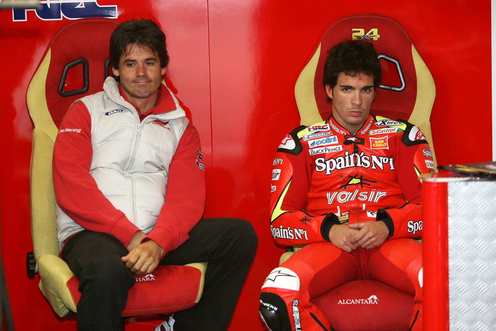 Criville and Elias, Dutch MotoGP, 2006
