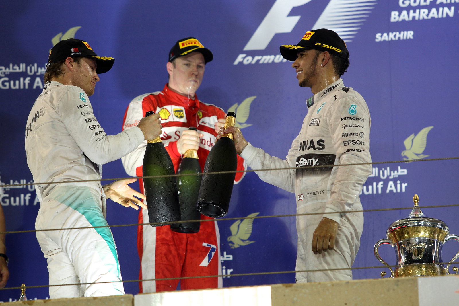 F1 Bahrain Grand Prix: Race results