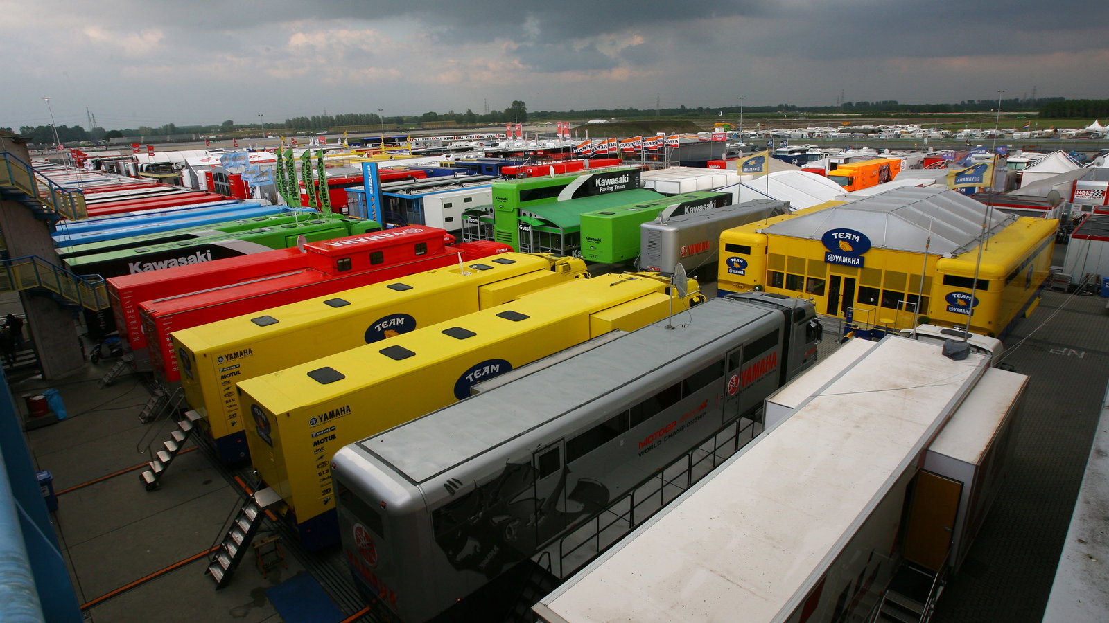 Paddock, Dutch MotoGP, 2006