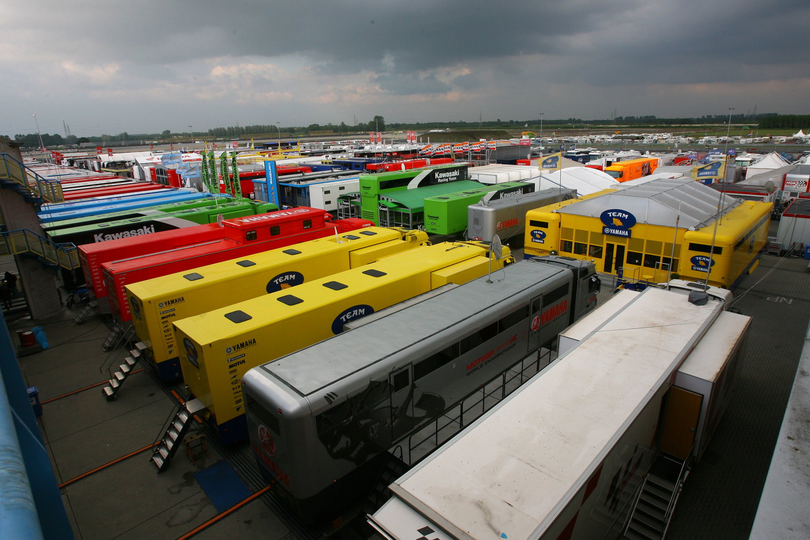 Paddock, Dutch MotoGP, 2006