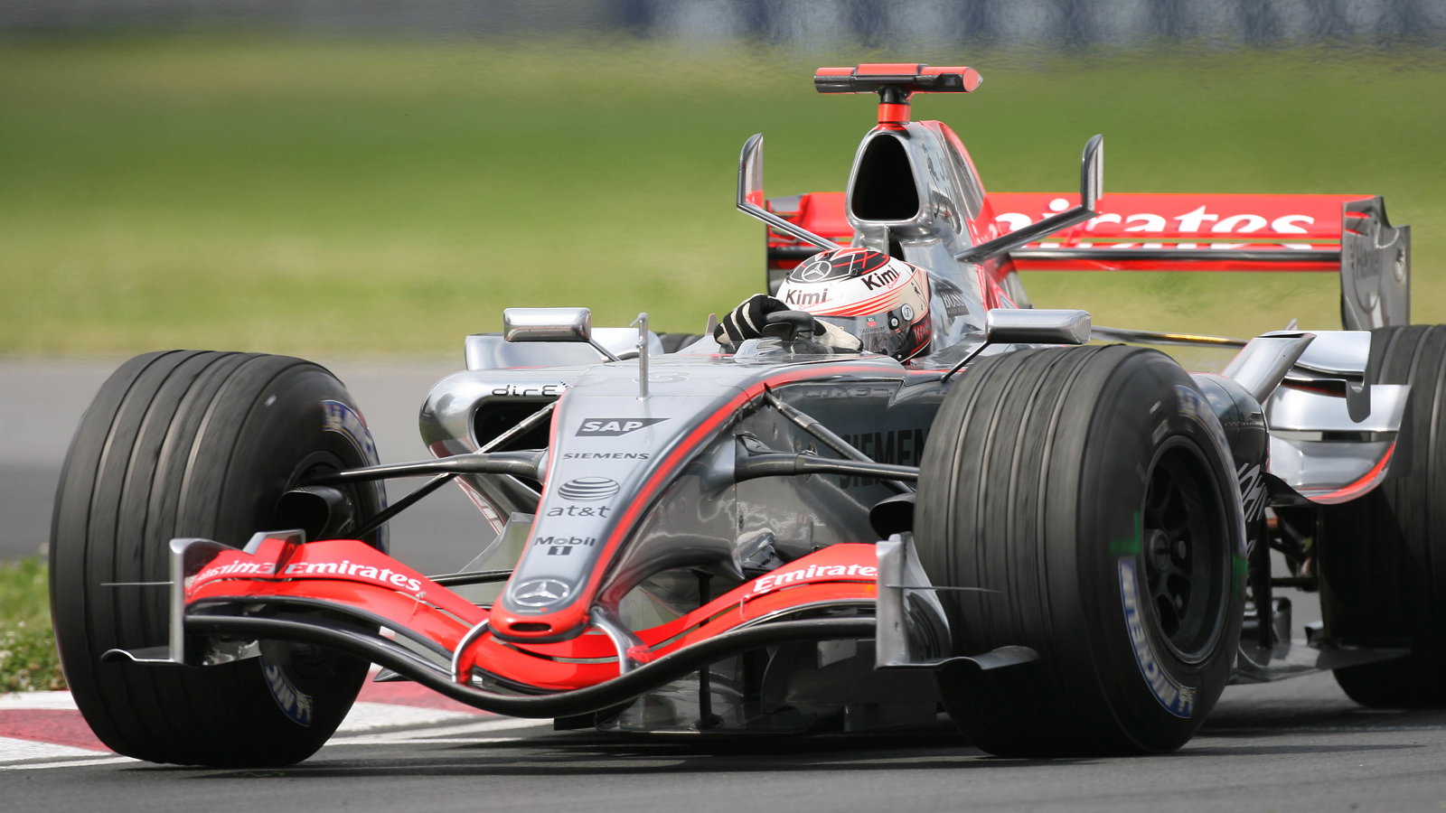 23.06.2006 Montreal, Canada, Kimi Raikkonen (FIN), Rkken, McLaren Mercedes, MP4-21 - Formula 1 W