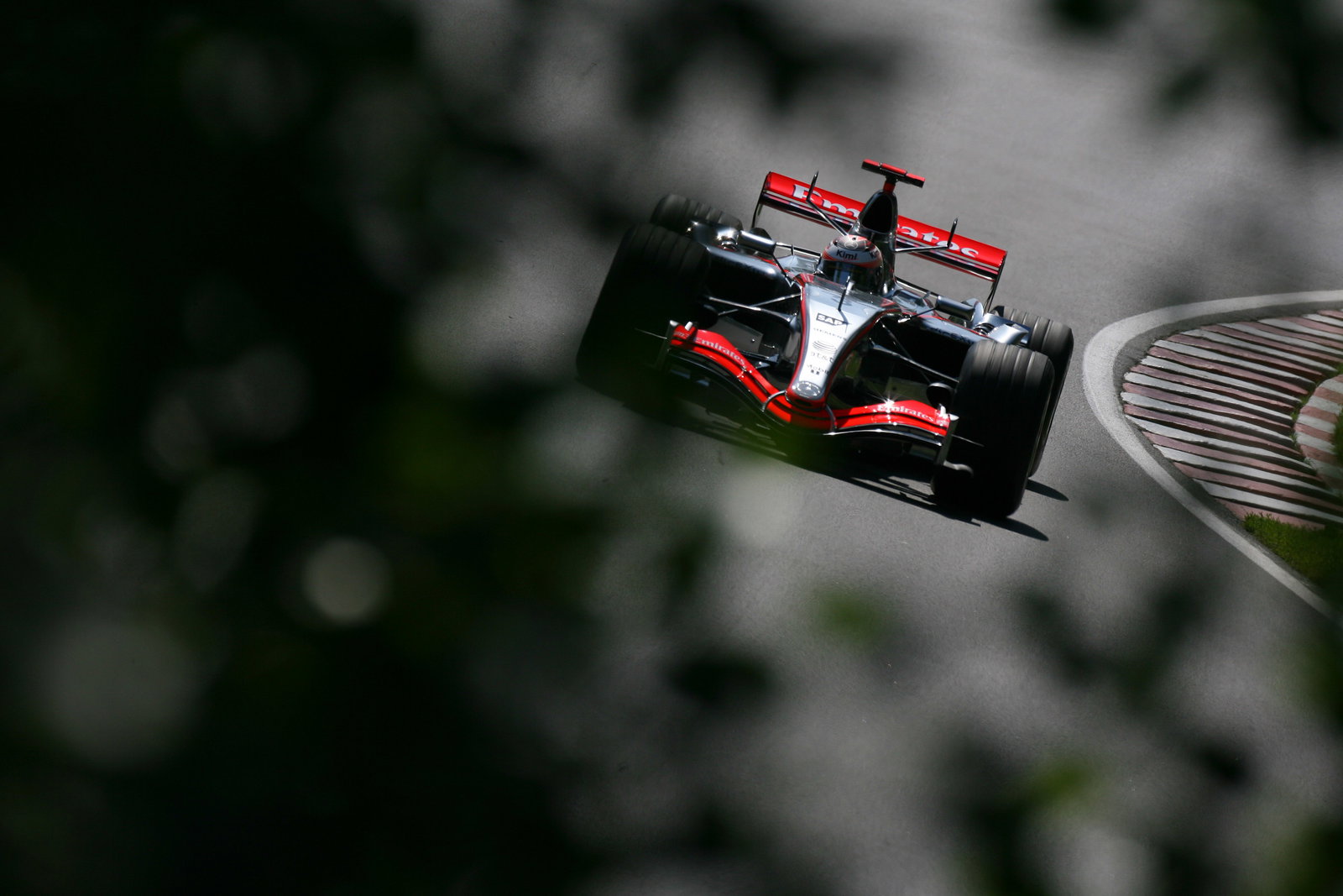 24.06.2006 Montreal, Canada, Kimi Raikkonen (FIN), Rkken, McLaren Mercedes, MP4-21 - Formula 1 W