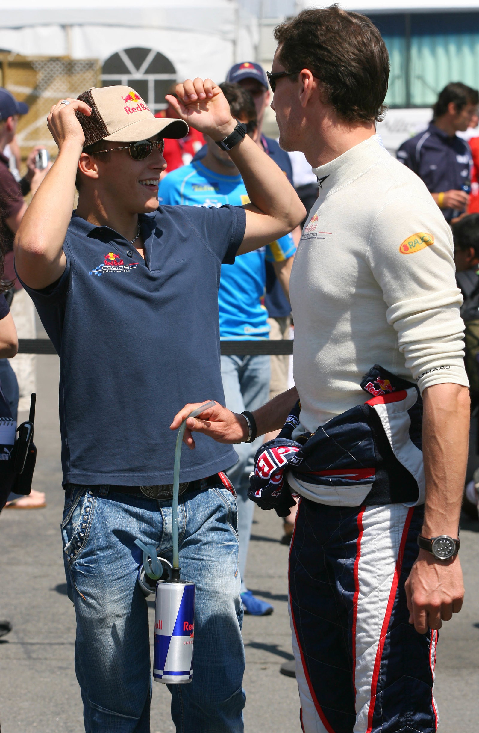 25.06.2006 Montreal, Canada, Christian Klien (AUT), Red Bull Racing with David Coulthard (GBR), Red 