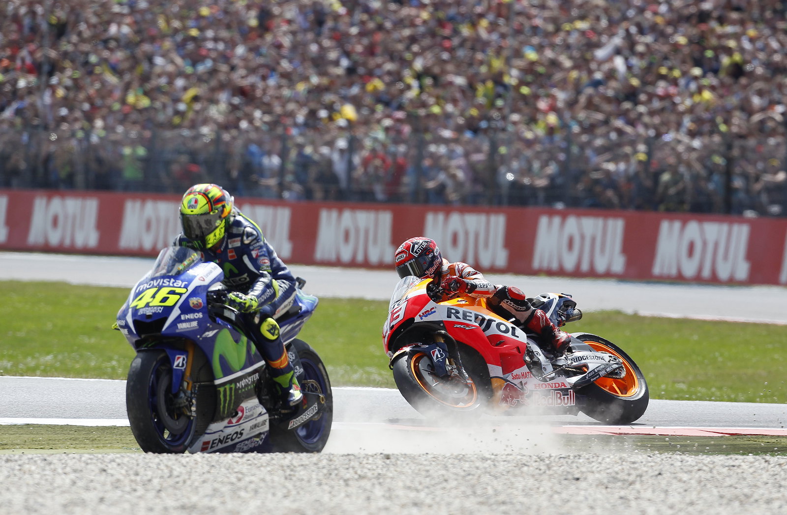 MotoGP Assen: PICS: Rossi, Marquez final turn showdown