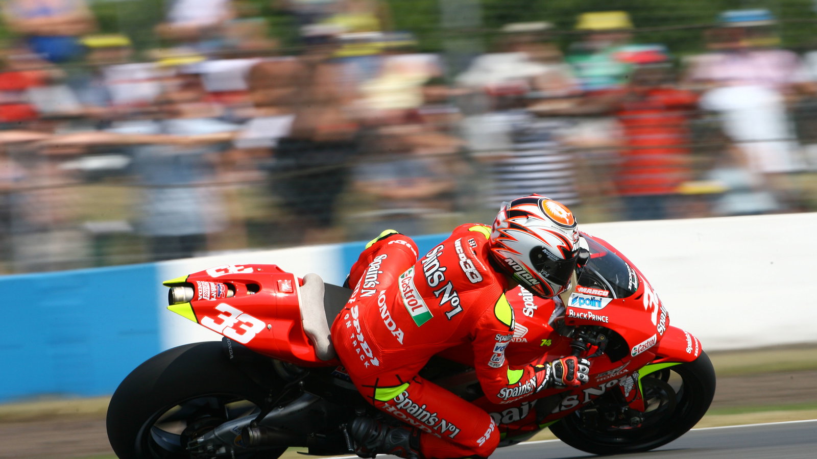 Melandri, British MotoGP, 2006