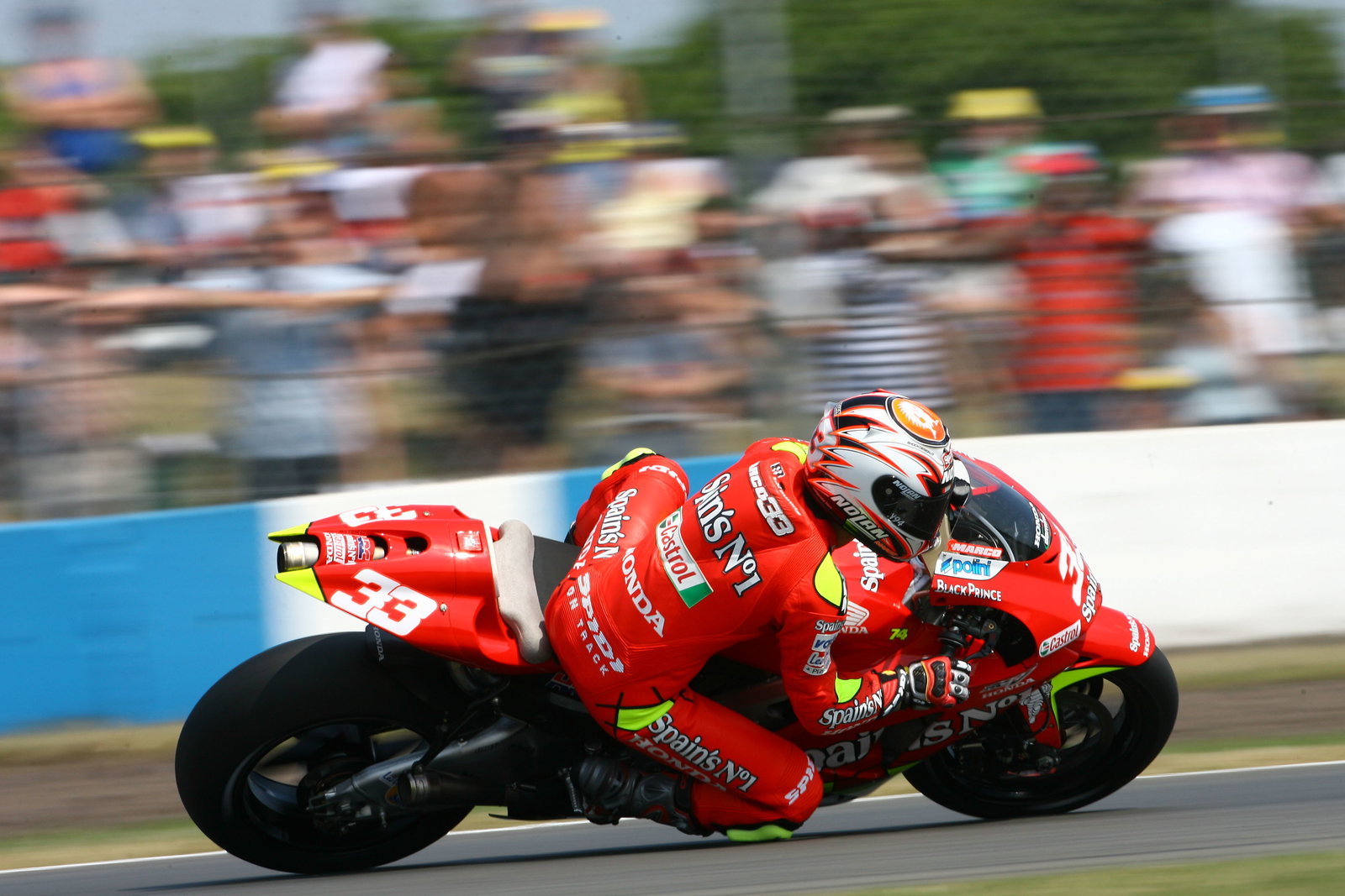 Melandri, British MotoGP, 2006