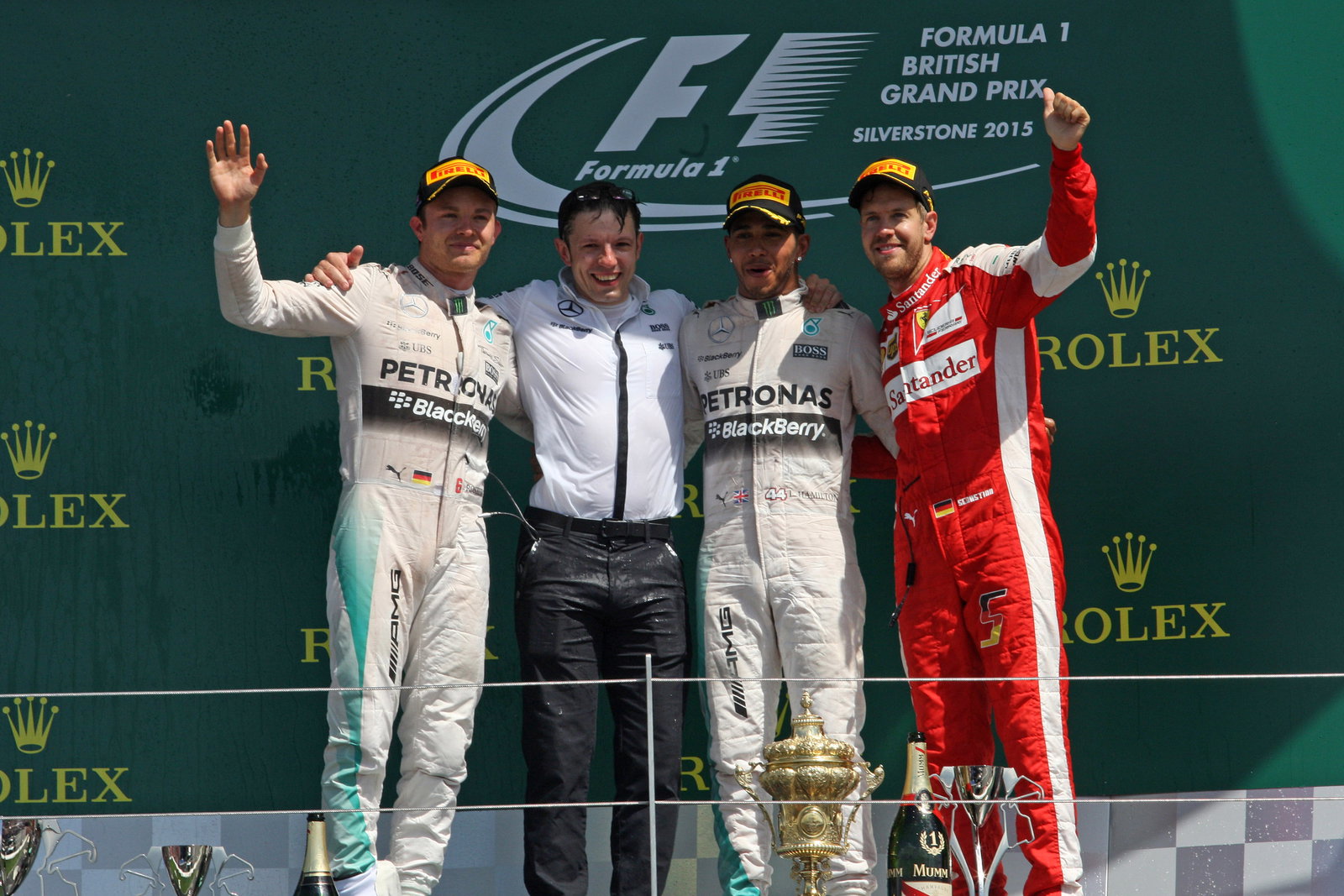 F1 British Grand Prix: Race results