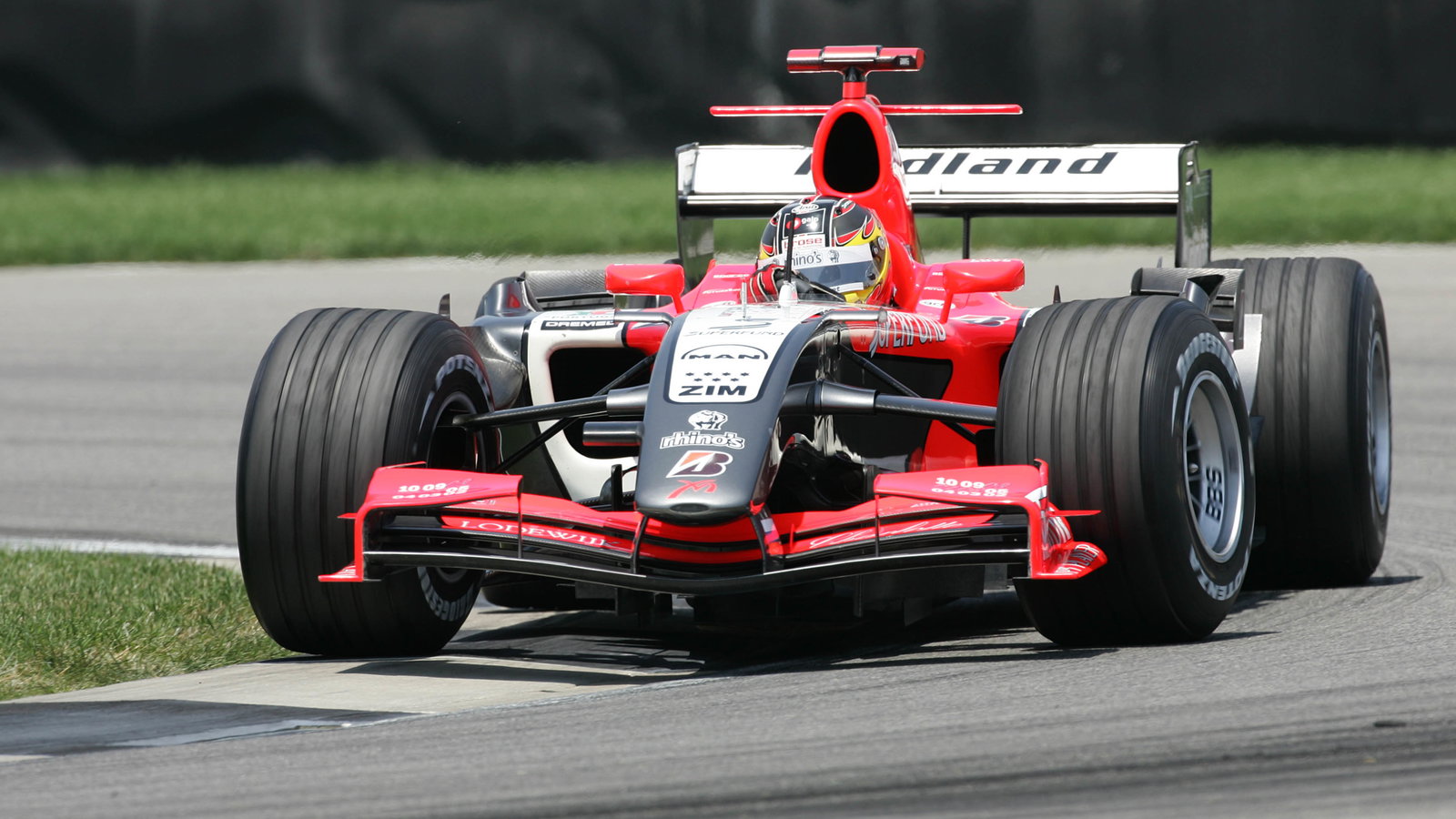 01.07.2006 Indianapolis, USA, Tiago Monteiro (POR), Midland MF1 Racing, Toyota M16 - Formula 1 World