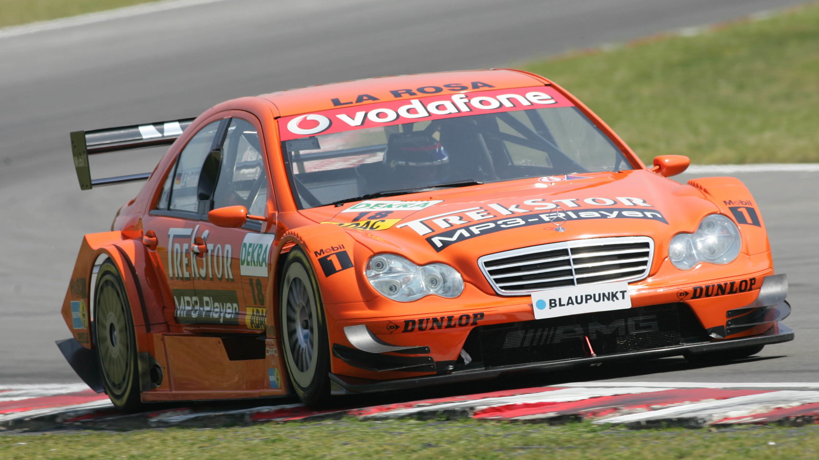 Daniel La Rosa (DER), Mucke Motorsport AMG-Mercedes C-Klasse 2005.DTM, Round 4, Brands Hatch, Kent, 