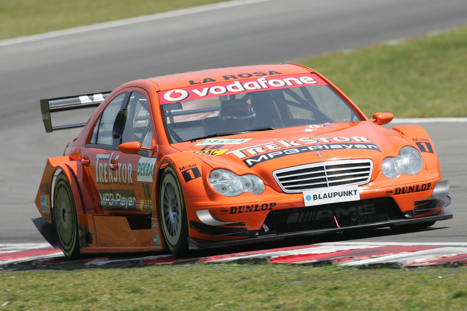 Daniel La Rosa (DER), Mucke Motorsport AMG-Mercedes C-Klasse 2005.DTM, Round 4, Brands Hatch, Kent, 