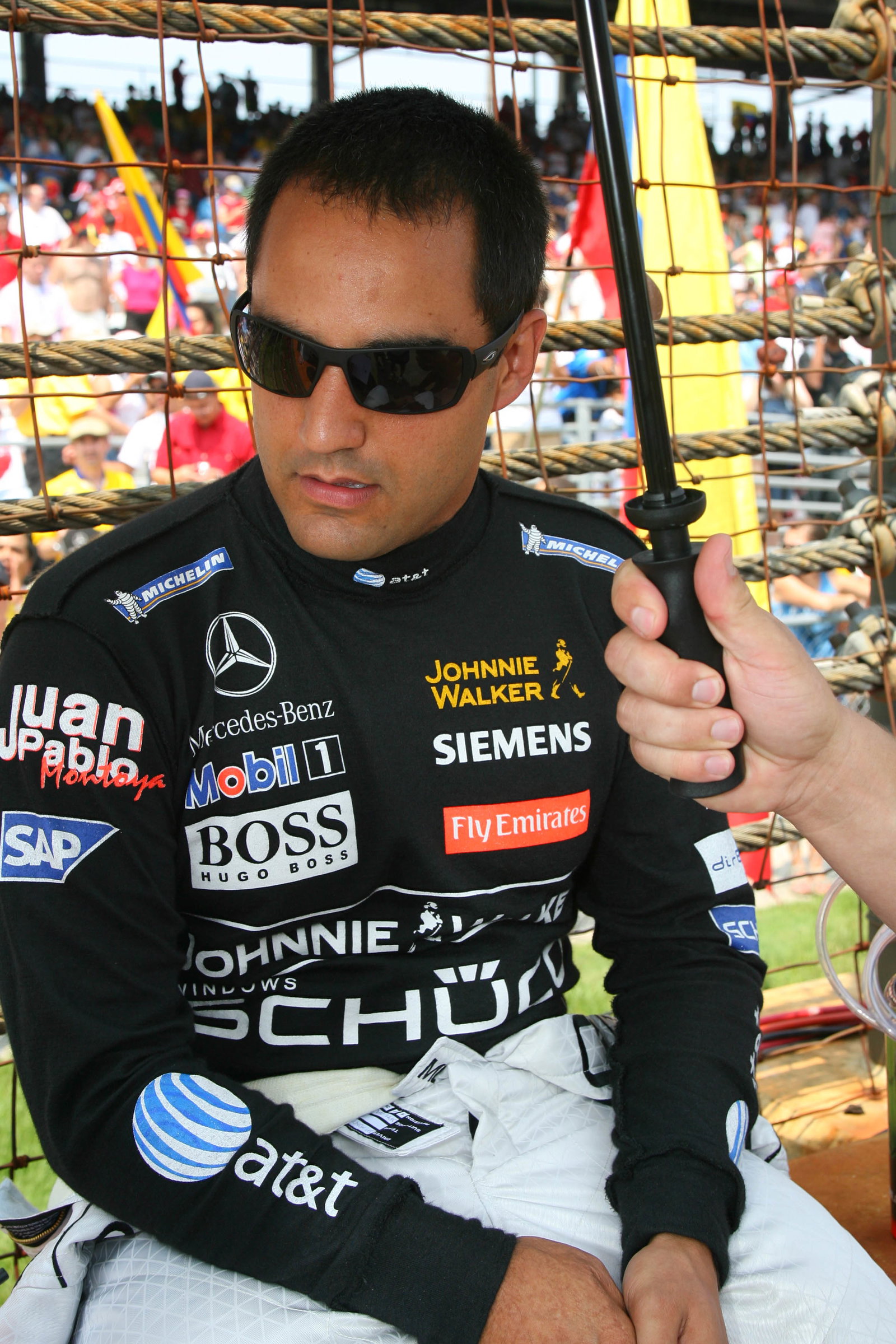 02.07.2006 Indianapolis, USA, Juan-Pablo Montoya (COL), Juan Pablo, McLaren Mercedes - Formula 1 Wor