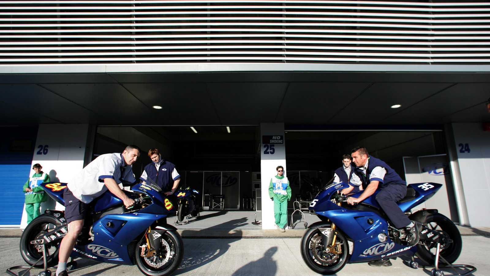 WCM team, Spanish MotoGP, 2004
