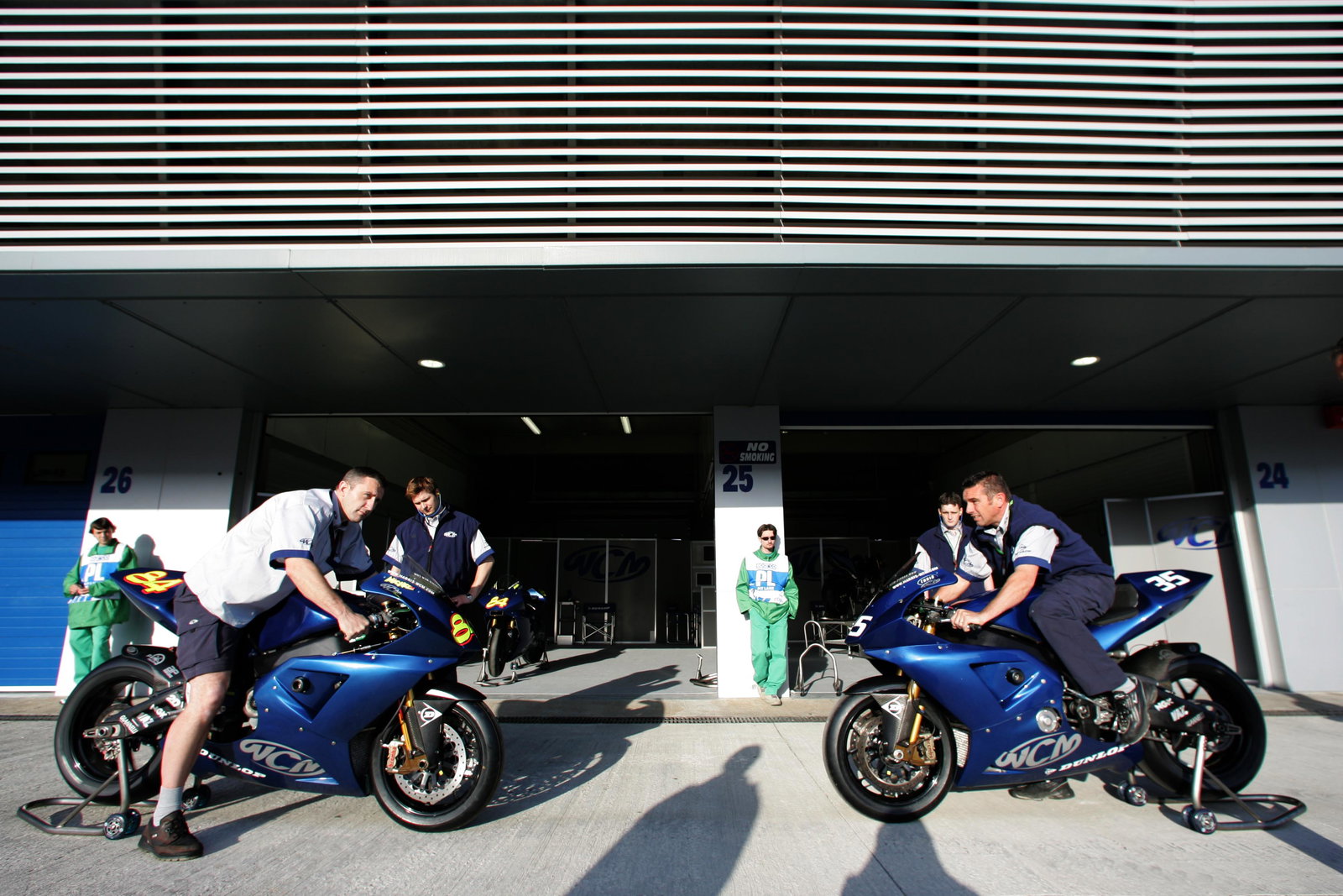 WCM team, Spanish MotoGP, 2004