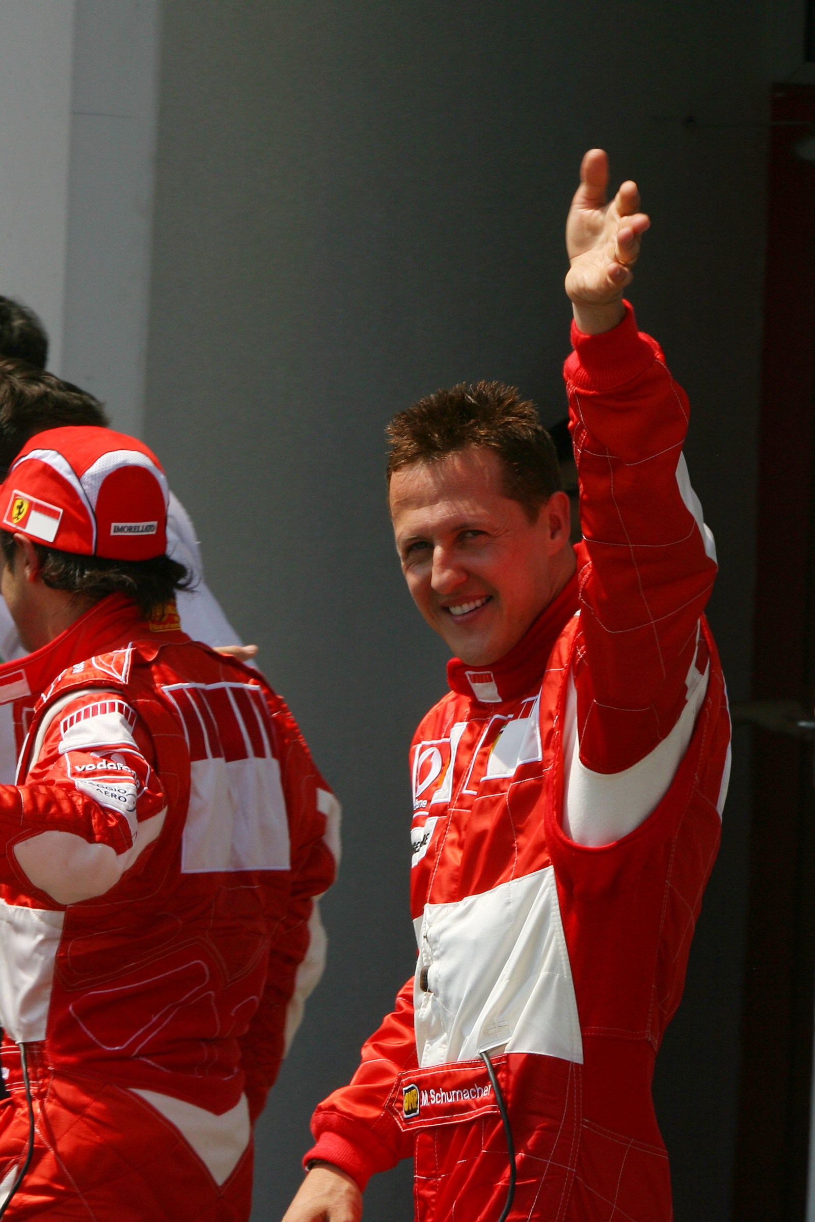 15.07.2006 Magny Cours, France, Michael Schumacher (GER), Scuderia Ferrari gets pole position - Form