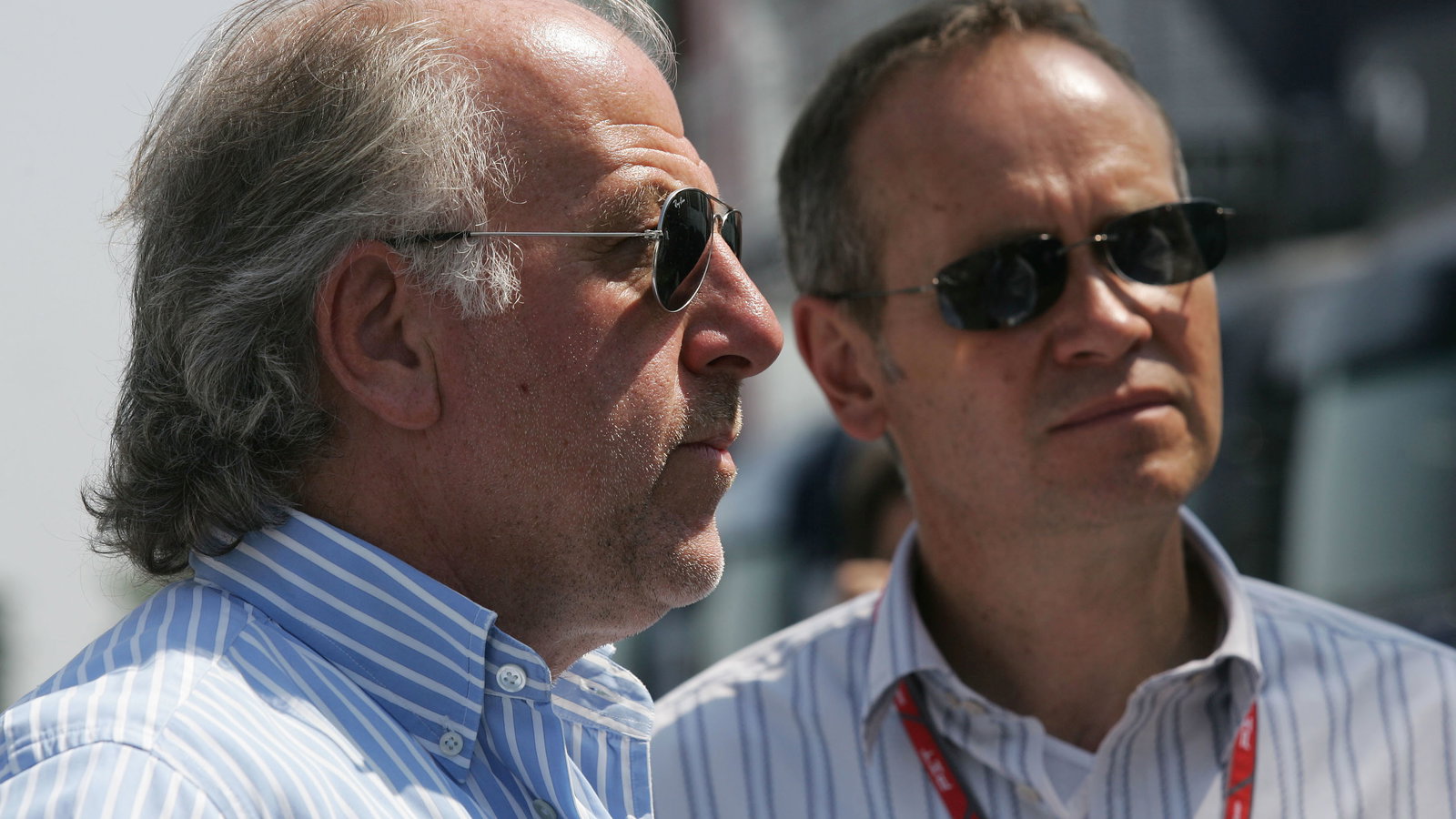 15.07.2006 Magny Cours, France, David Richards (GBR), Owner of Prodrive and David Lapworth (GBR) of 