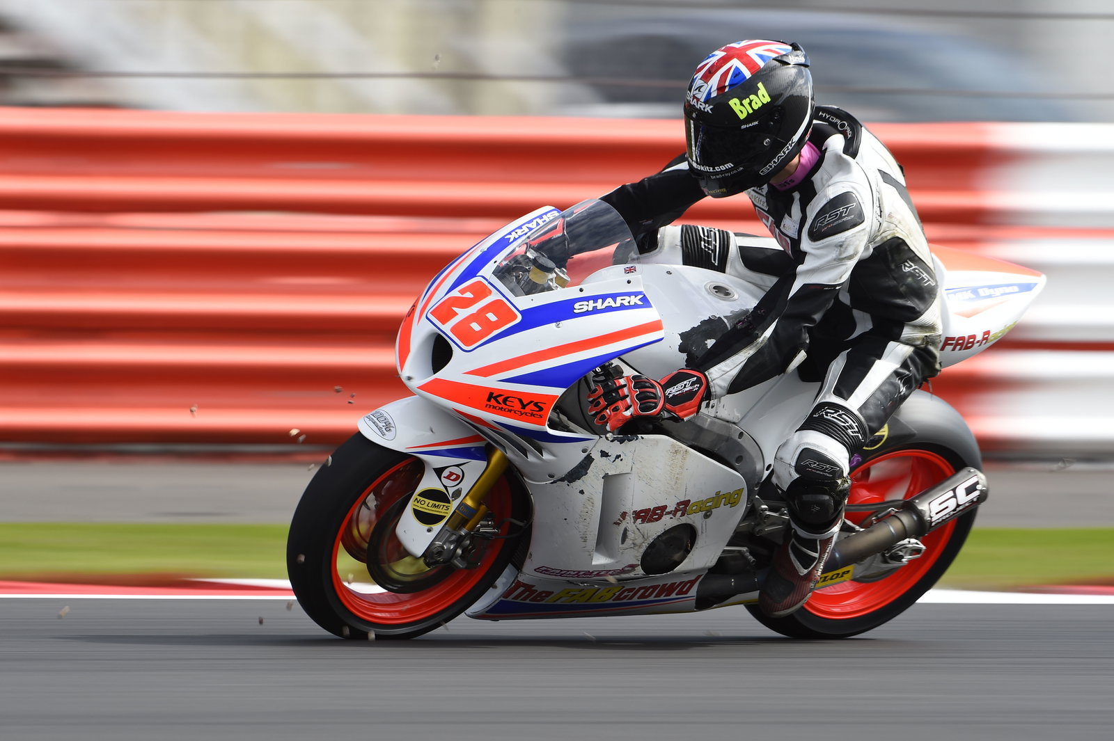 MotoGP Silverstone: Hedger claims GP finish despite two falls