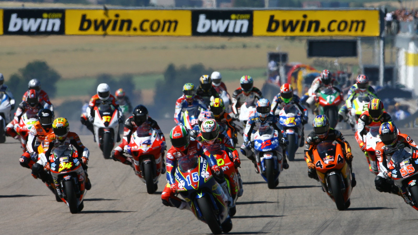 Start, German 250GP Race 2006