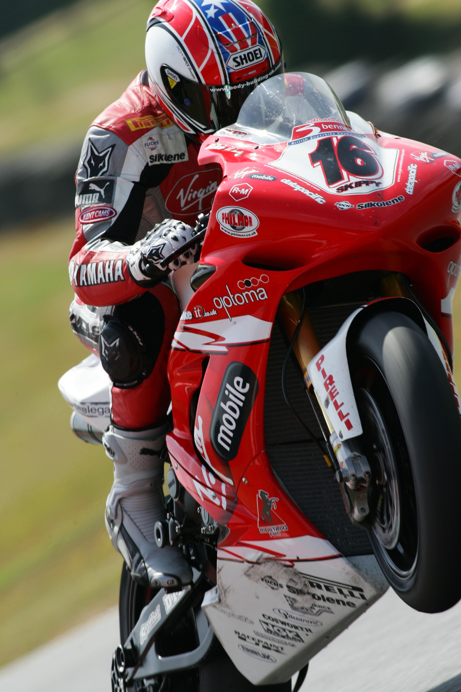 billy mcconnelll virgin yamaha bsb 2006 oulton park friday 21/07/06