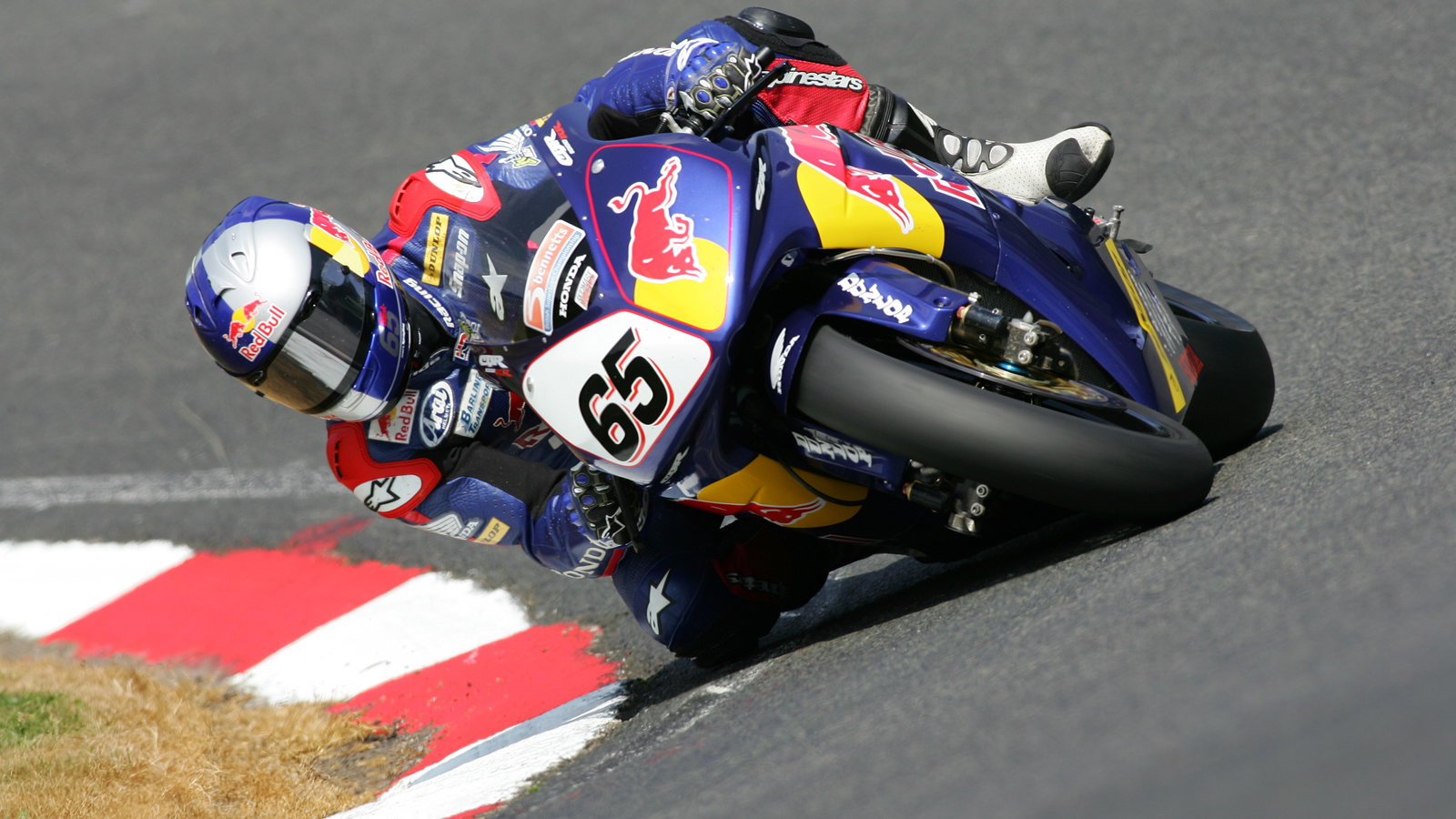 jonathan rea red bull honda bsb 2006 oulton park friday 21/07/06