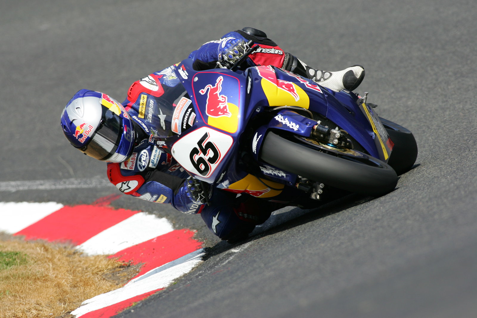 jonathan rea red bull honda bsb 2006 oulton park friday 21/07/06