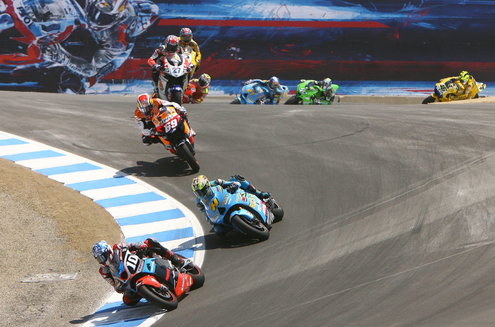 Roberts, Vermeulen, Hayden etc U.S. MotoGP, 2006