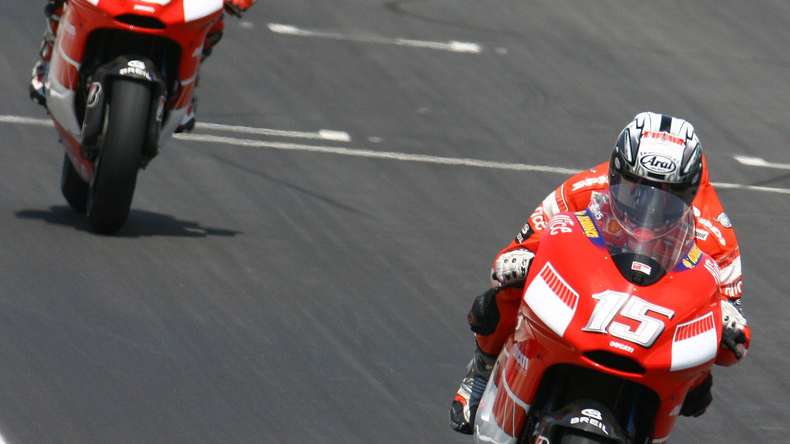Gibernau, Capirossi, US MotoGP Race 2006