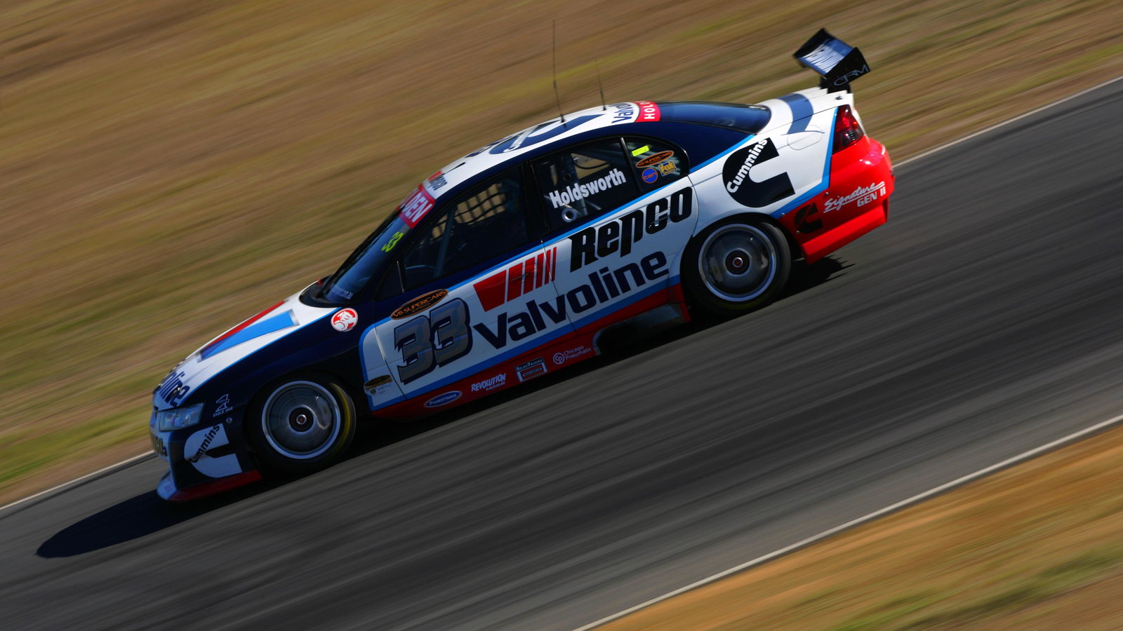 Lee Holdsworth, Valvoline CommodoreRd 6 V8 SupercarsQld RacewayIpswichAust 23rd Jul 2006